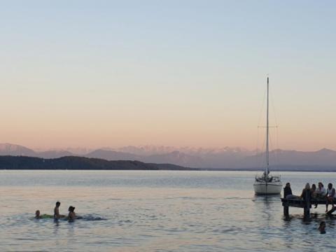 Central Starnberg And Surrounded By Nature Esterno foto